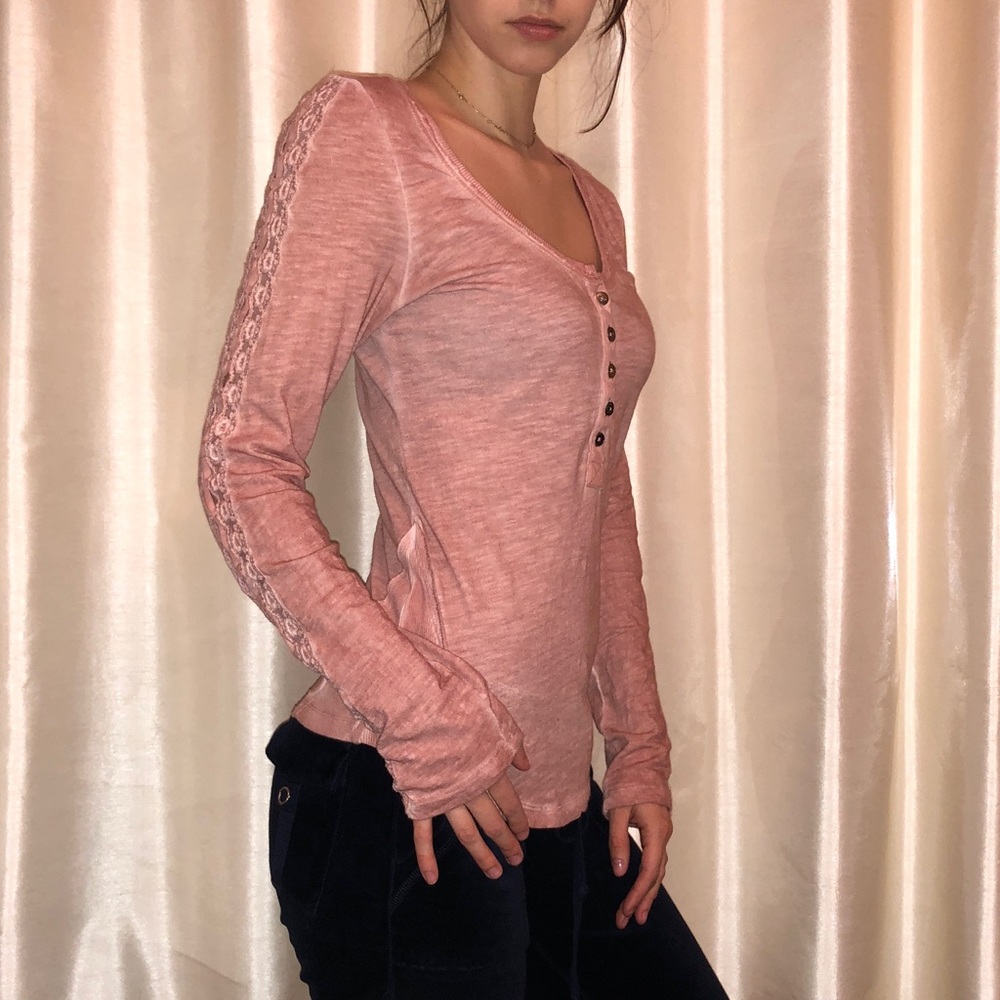 Free People Long Sleeve Shirt